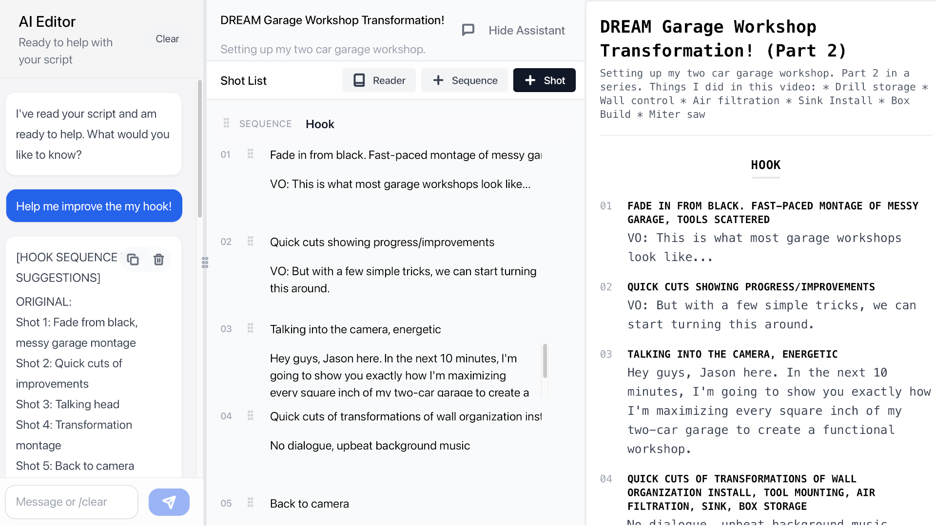 How to Build a PC script example